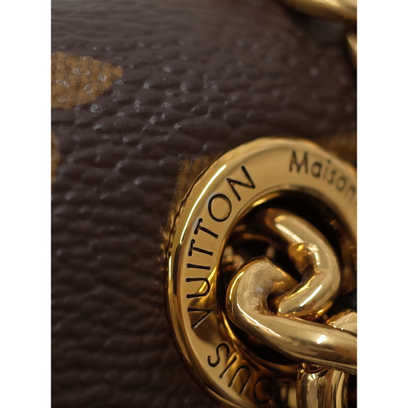 Louis Vuitton Monogram Passy Chain Shoulder Bag Bordeaux - Picture 7 of 9